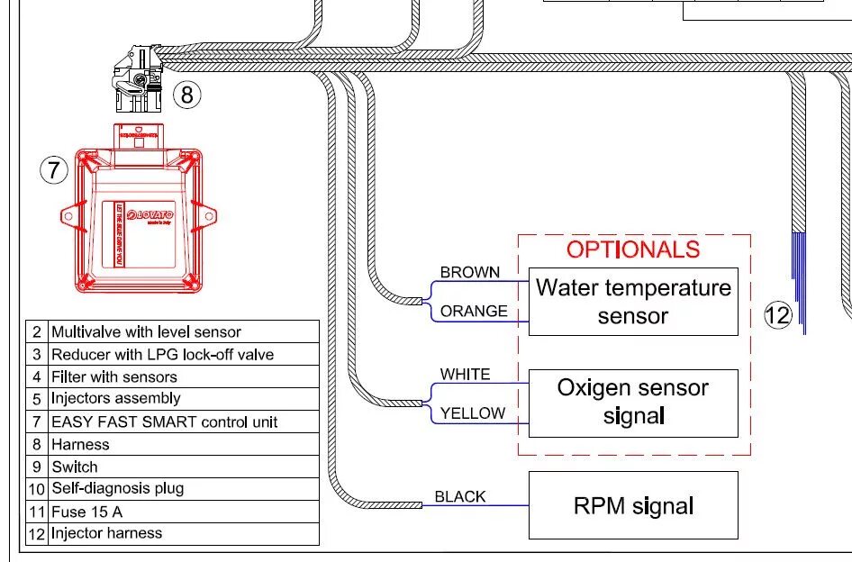 Подключение ловато 4 поколения схема подключения Вопрос по подключению лямбды на Lovato EF - Сообщество "Ремонт и Эксплуатация ГБ