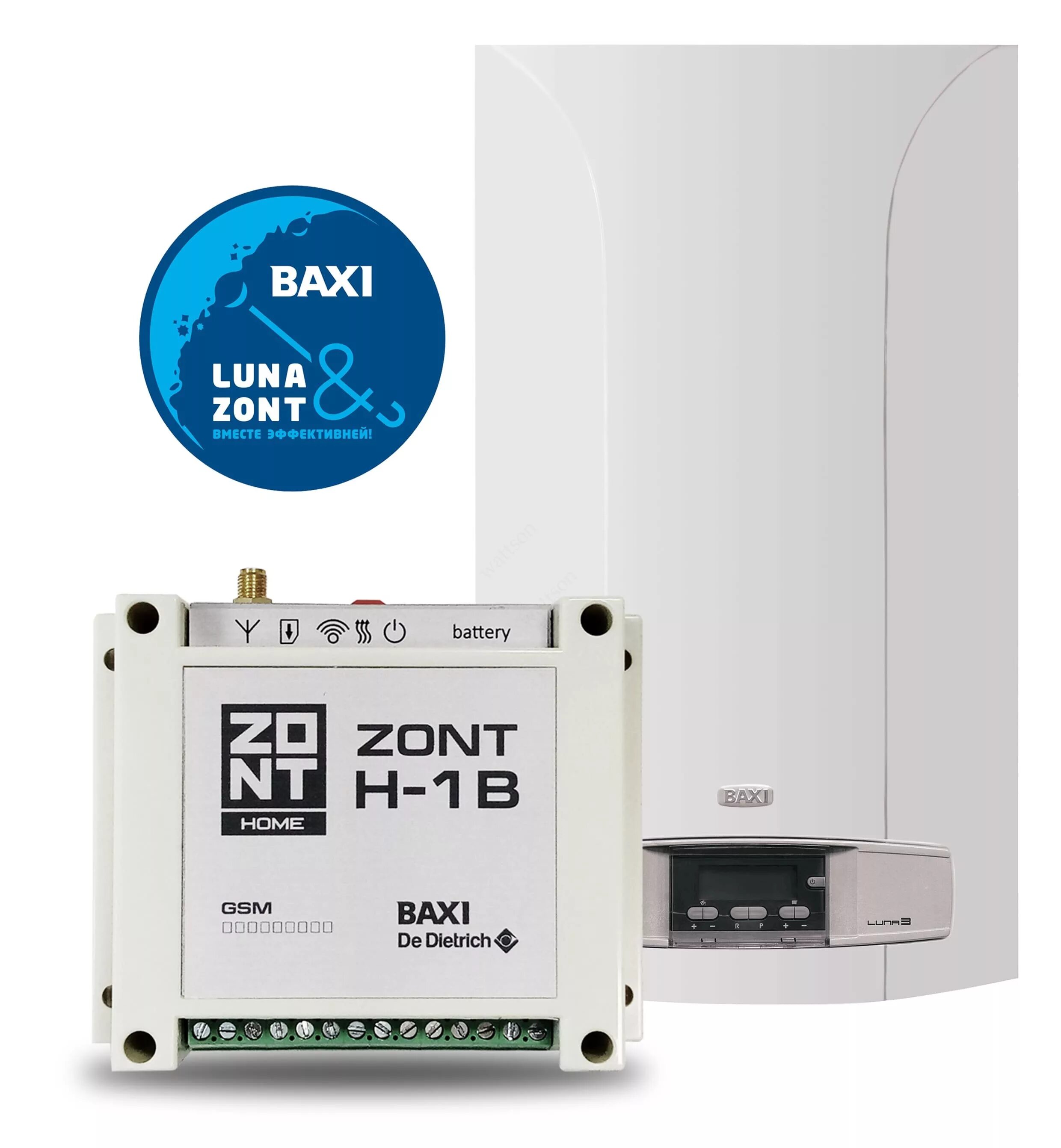 Подключение луна 3 комфорт к зонт BAXI Комплект: котел LUNA3 240i + ZONT H1-B купить Марка (бренд): BAXIТип котла: