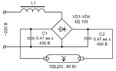 Подключение люминесцентной лампы без дросселя Контент Borodach - Страница 1002 - Форум по радиоэлектронике