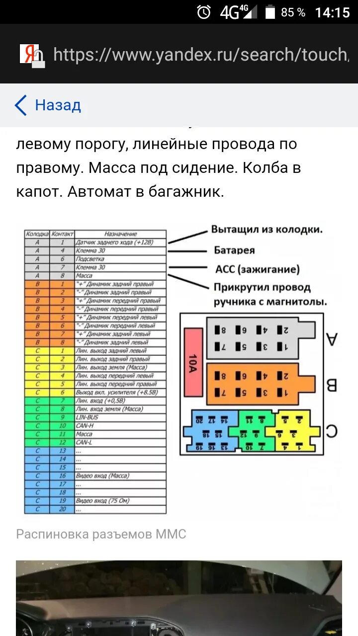 Подключение магнитолы андроид веста нг Картинки КАК ПОДКЛЮЧИТЬ МАГНИТОЛУ ГРАНТА ФЛ