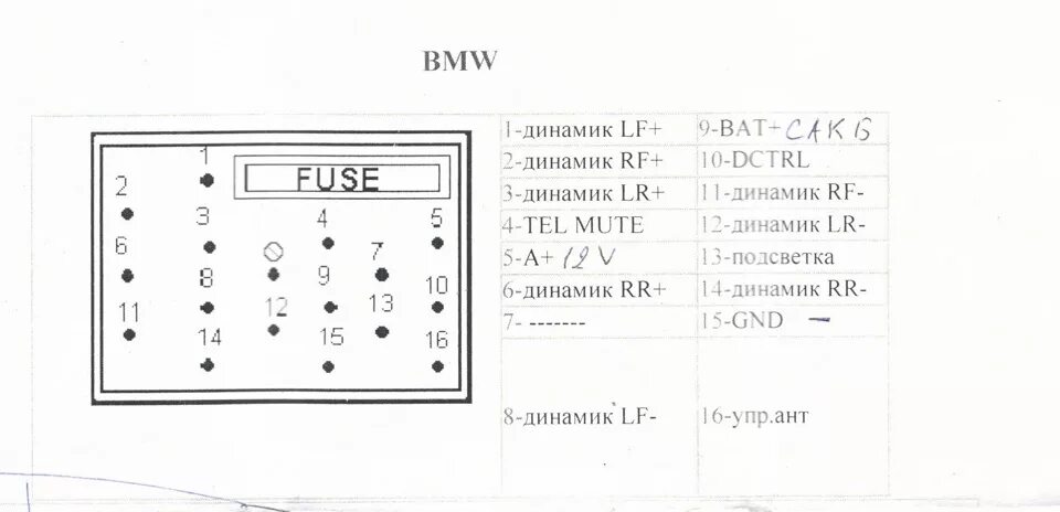 Подключение магнитолы бмв е46 Установка магнитолы - BMW 3 series (E36), 1,6 л, 1991 года автозвук DRIVE2