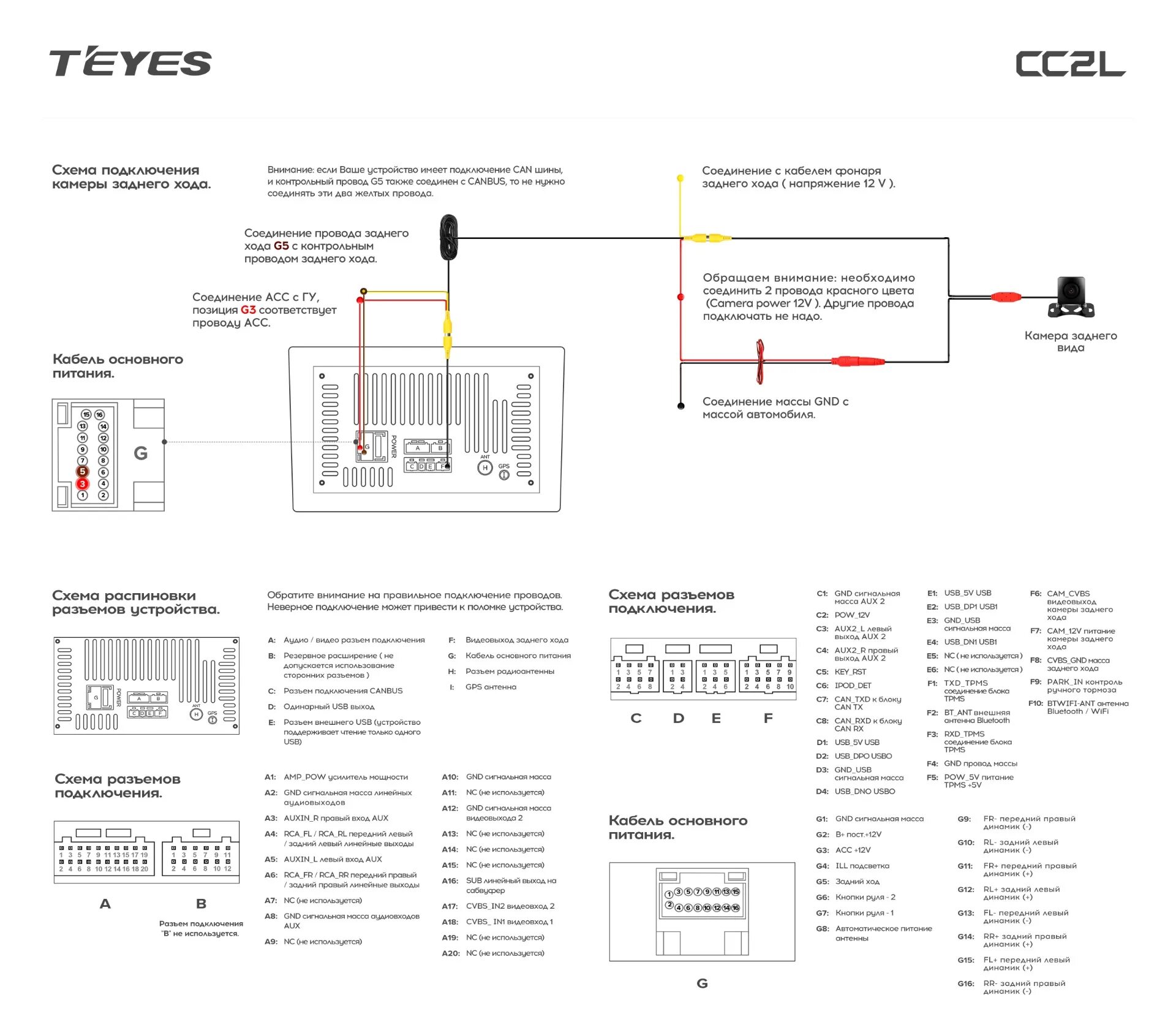 Подключение магнитолы cc3 #11. Teyes CC2L Plus, кнопка багажника и камера ЗВ - Chevrolet Cruze (1G), 1,6 л