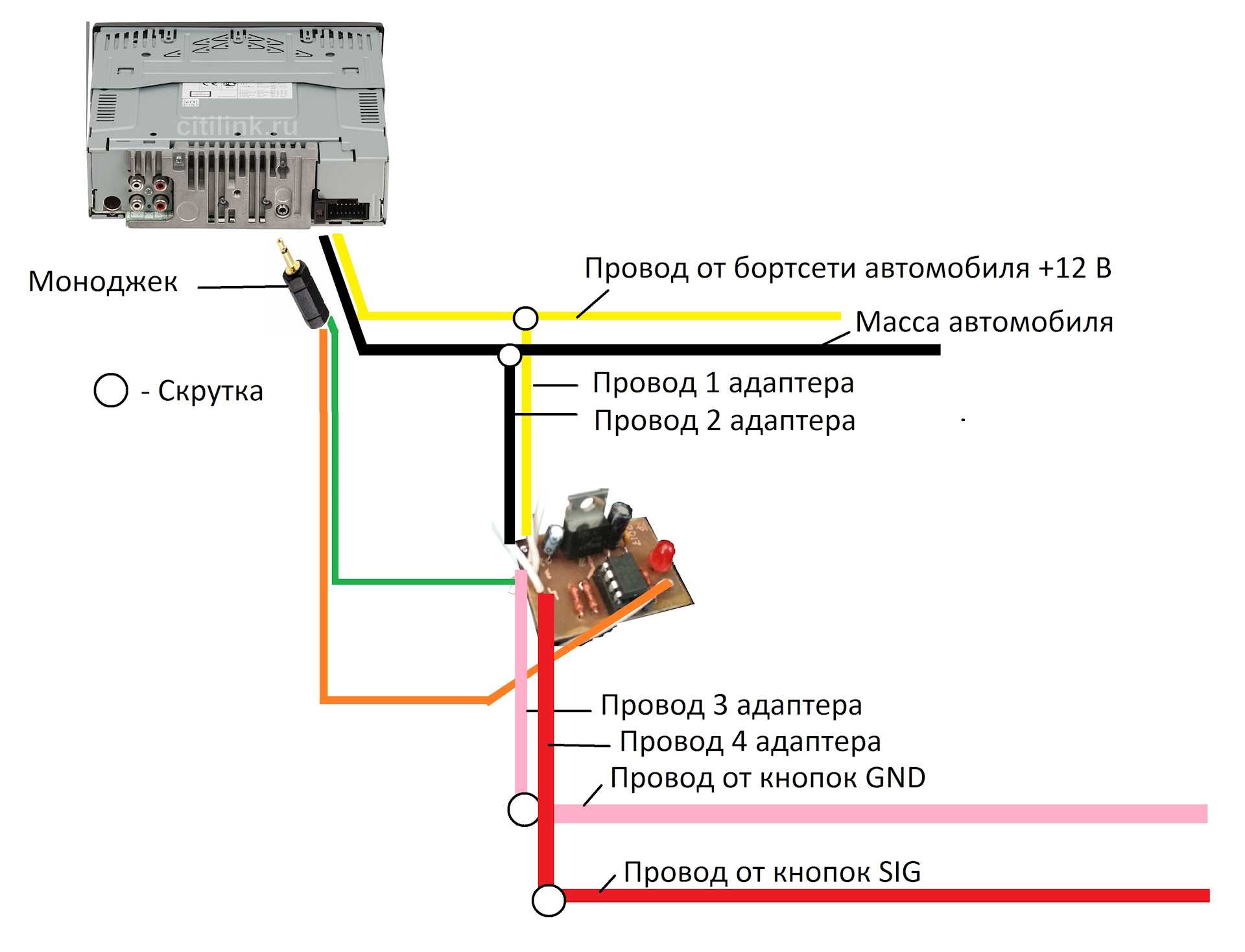 Подключение магнитолы через замок Что такое диммер в магнитоле - фото - АвтоМастер Инфо