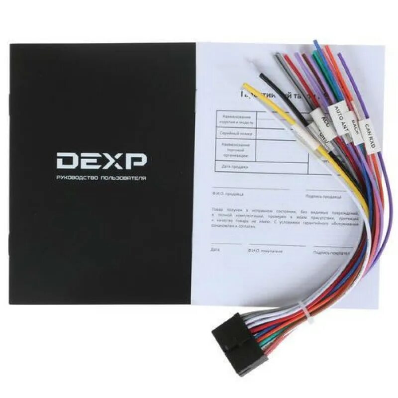 Подключение магнитолы dexp купить Автопроигрыватель DEXP W03 в интернет магазине Всё в дом, низкие цены, от