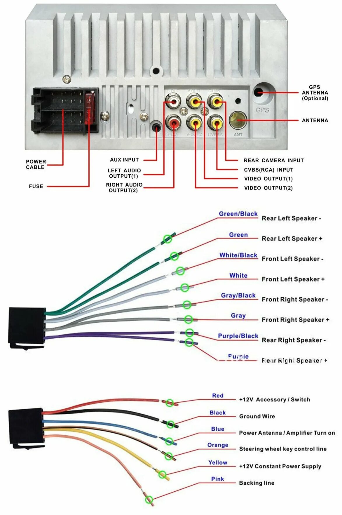 Подключение магнитолы dv pioneer ok Автомагнитола 2din с блютус 7 дюймов. Магнитола для авто 2 din с bluetooth 7 дюй