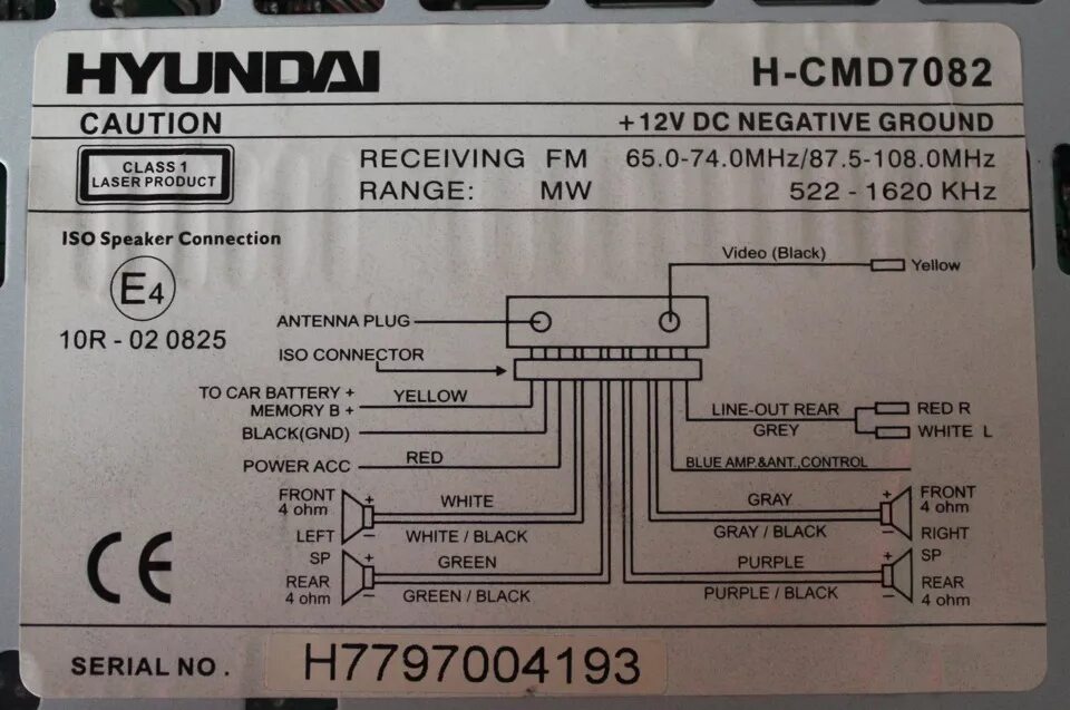 Подключение магнитолы хендай к автомобилю Распиновка магнитолы Hyundai - Сообщество "Электронные Поделки" на DRIVE2
