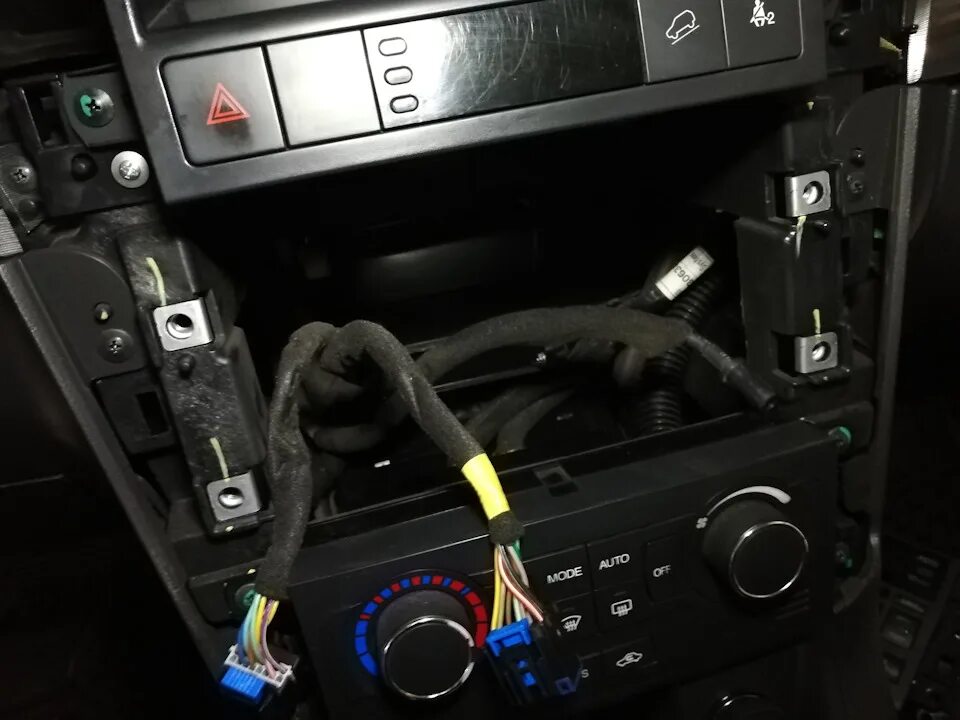 Подключение магнитолы каптива 13. Установка магнитолы с USB от Aveo в Captiva C100 - Chevrolet Captiva (1G), 2