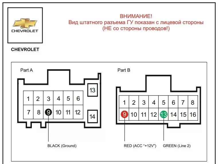 Подключение магнитолы каптива интерфейс управления магнитолой от штатного ремокона - Chevrolet Aveo Sedan (1G)