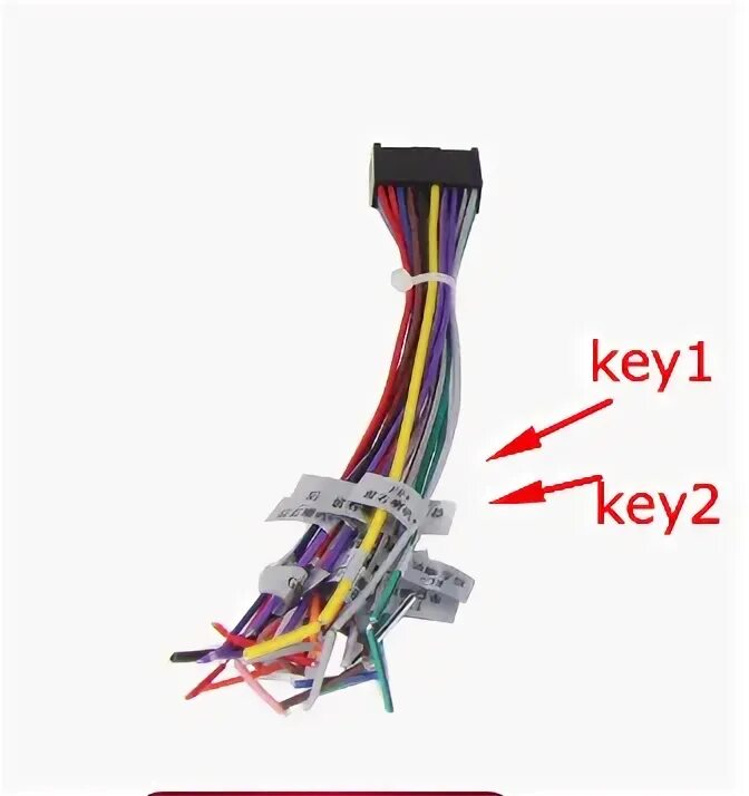 Подключение магнитолы key1 key2 Мультируль - нужен совет по подключению к новой магнитоле. - Nissan Almera Class