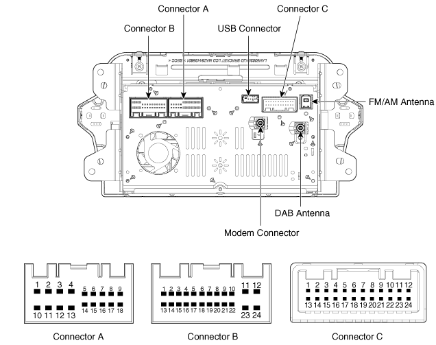 Подключение магнитолы kia ceed Kia Ceed Manual Wiring