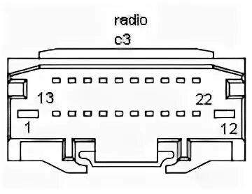 Подключение магнитолы крайслер Dodge (2010-2011) Caliber, Dakota, Jeep Compass, Patriot P05064953AE Head Unit p