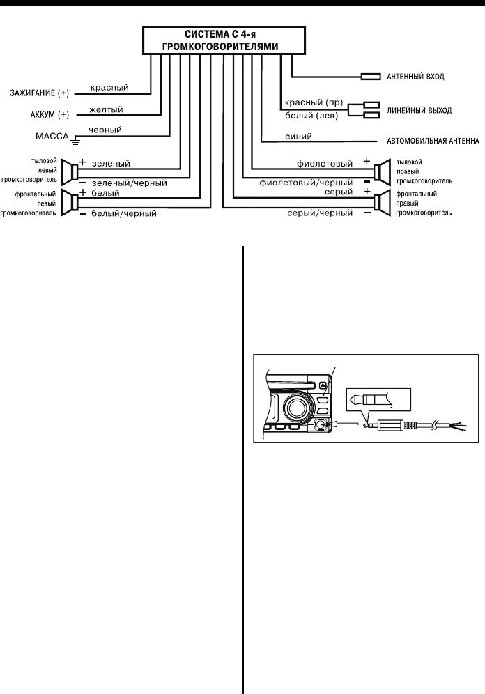Подключение магнитолы mystery Просмотр инструкции автомагнитолы Mystery MCD-588MP, страница 9 - Mnogo-dok - бе