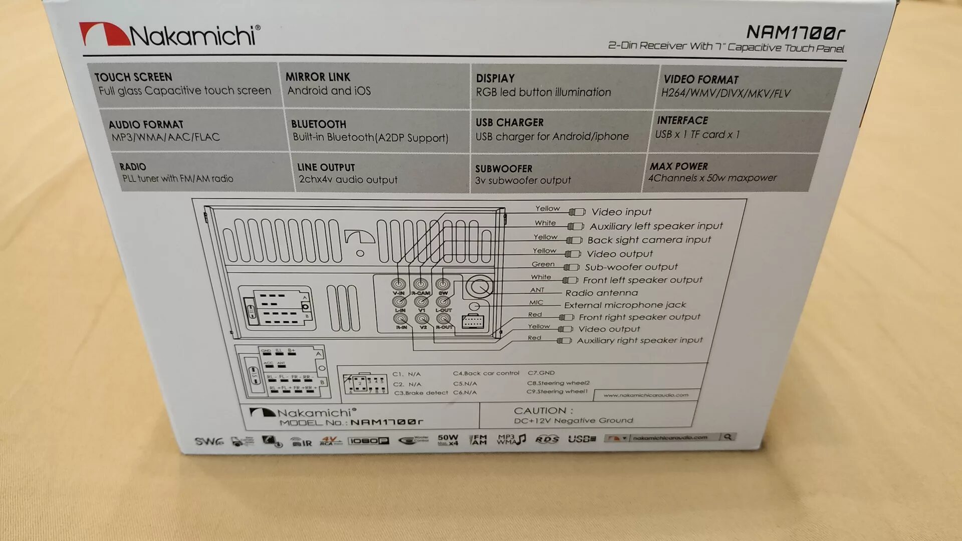 Подключение магнитолы nakamichi 9)Купил 2din магнитолу Nakamichi NAM1700R + мелочь =) - Nissan Tiida (1G), 1,6 л