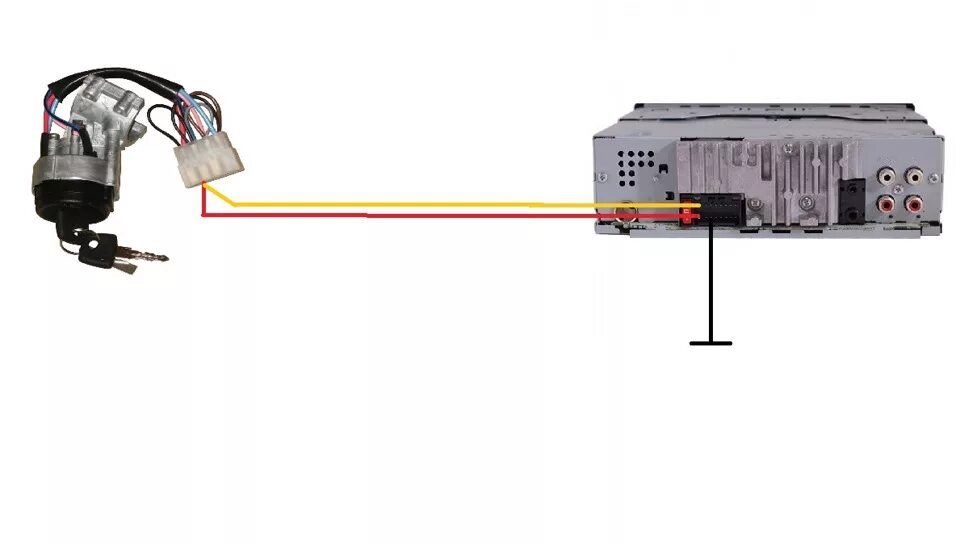 Подключение магнитолы от замка зажигания ваз 2114 F.A.Q. Подключаем магнитолу правильно. - Ford Focus II Hatchback, 1,6 л, 2008 го
