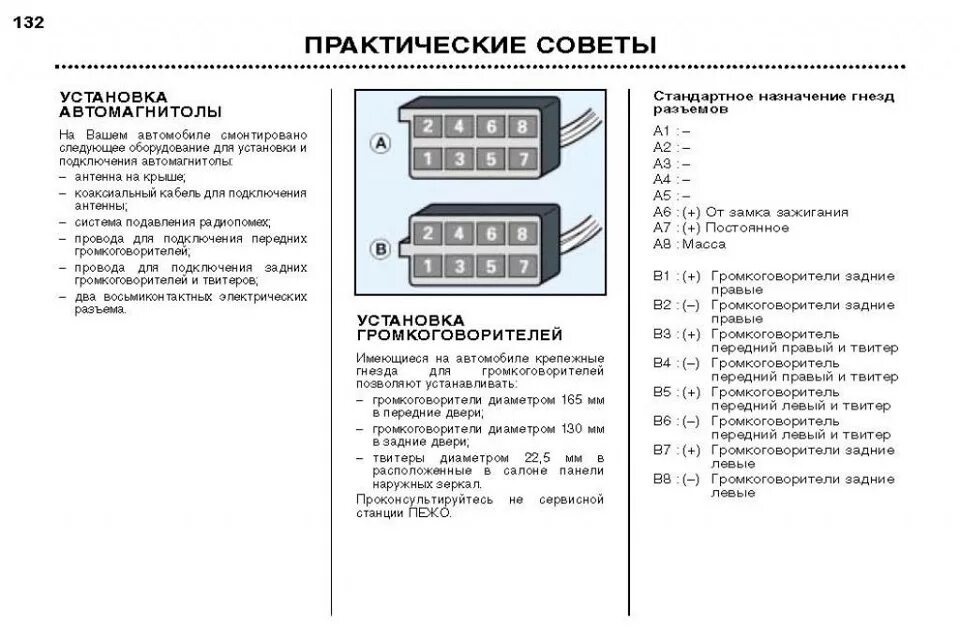 Подключение магнитолы пежо Пионэры, вперед! - Peugeot 206, 1,4 л, 2009 года автозвук DRIVE2