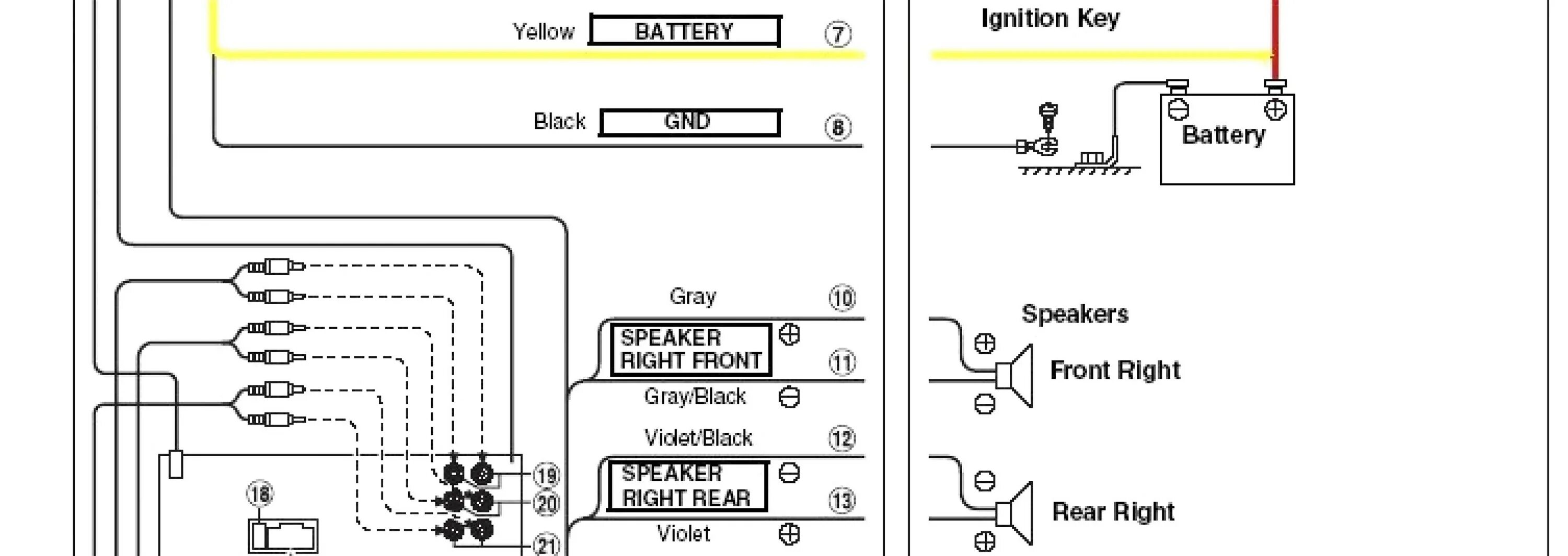 Подключение магнитолы pioneer avh Pioneer Avh-200bt Wiring Diagram Wiring Diagram Image