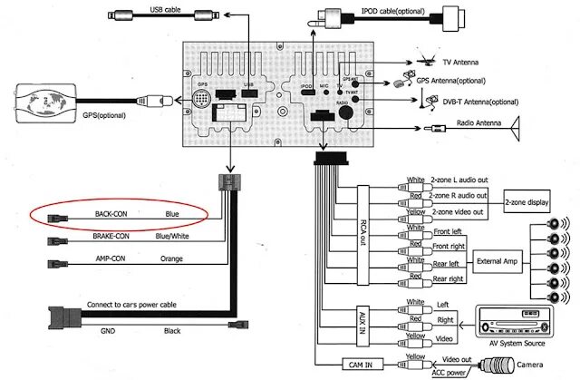 Подключение магнитолы redpower Установка магнитолы Redpower 8901 в Ниссан Мурано Z50 (2007, евро) - Nissan Mura