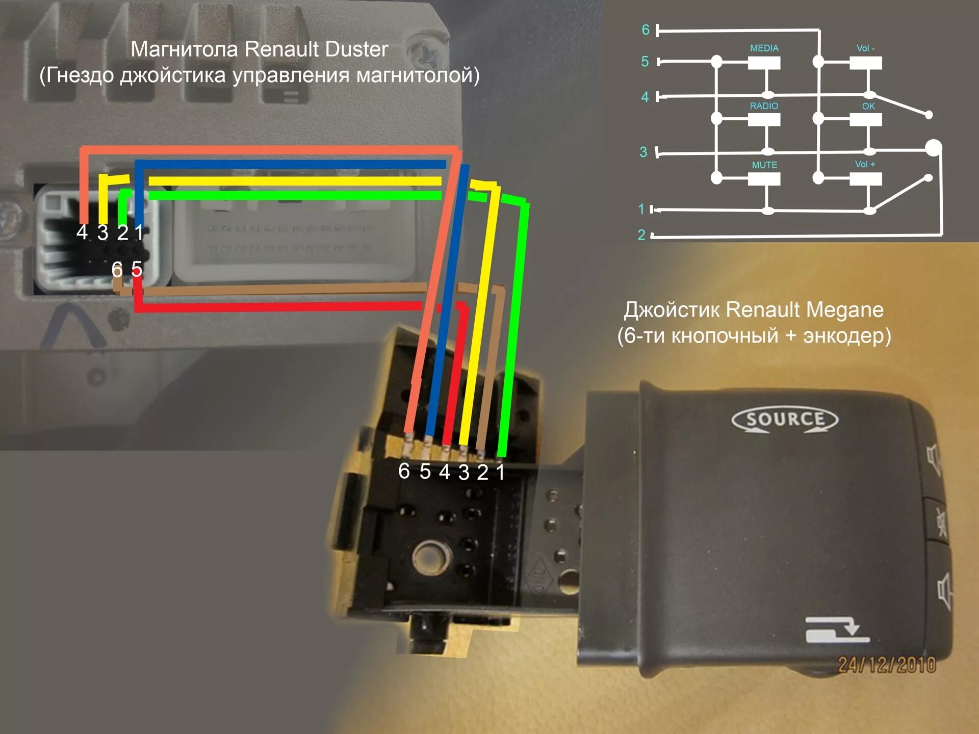 Подключение магнитолы рено Джойстик к магнитоле - Lada 21114, 1,6 л, 2006 года автозвук DRIVE2