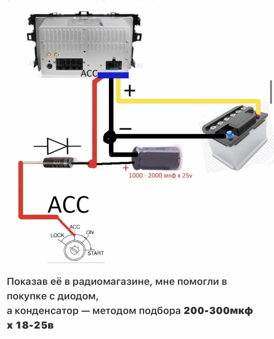 Подключение магнитолы с двумя диодами Магнитола на Android - KIA K5 (1G), 2012 года автозвук DRIVE2