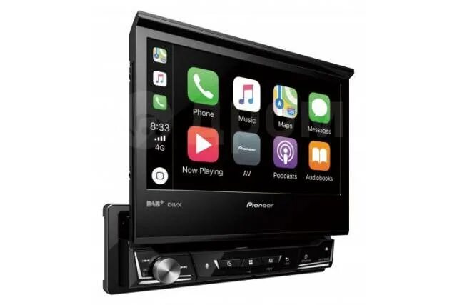 Подключение магнитолы с выдвижным экраном Автомагнитола Pioneer AVH-A7100BT NEW 1DIN 7" Дюймов, новый, под заказ. Цена: 28