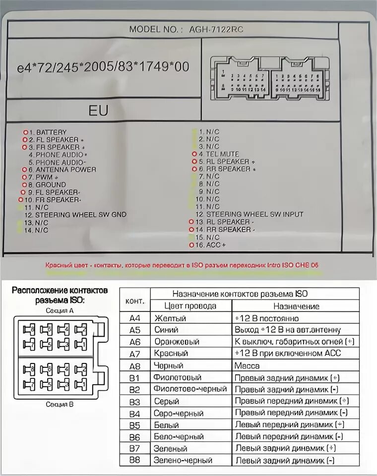 Подключение магнитолы шевроле авео Заменил штатную магнитолу - Chevrolet Captiva (1G), 3,2 л, 2008 года автозвук DR