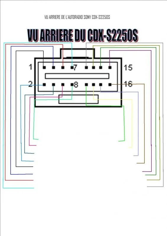 Подключение магнитолы sony cdx Схема магнитолы сони cdx gt212 - фото - АвтоМастер Инфо