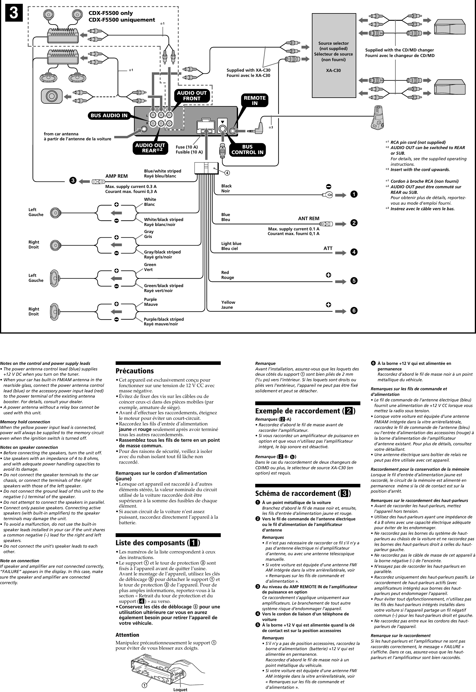 Подключение магнитолы sony cdx Sony Cdx F5500 Installation Instructions F5500cdx - buickcafe.com