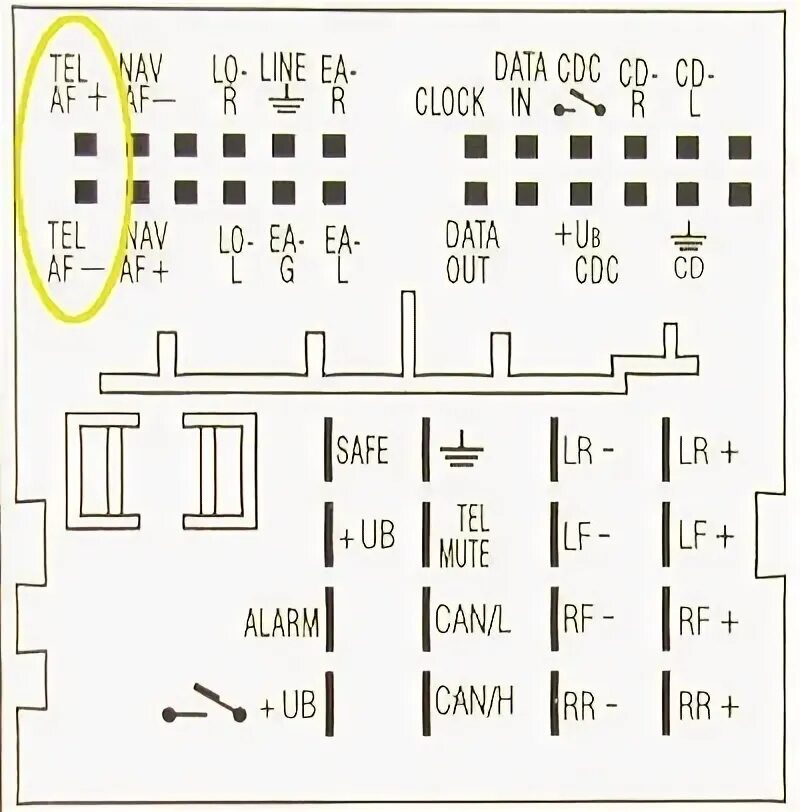 Подключение магнитолы туарег Распиновка разъема магнитолы фольксваген: Volkswagen, 2 DIN 1 DIN - Производство