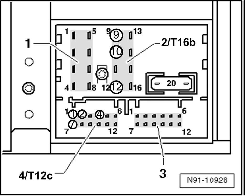 Подключение магнитолы volkswagen Дооснащение VW Jetta 5, Passat B6 и др. а/м c RCD-310 блоком MDI (Media-In) - Vo