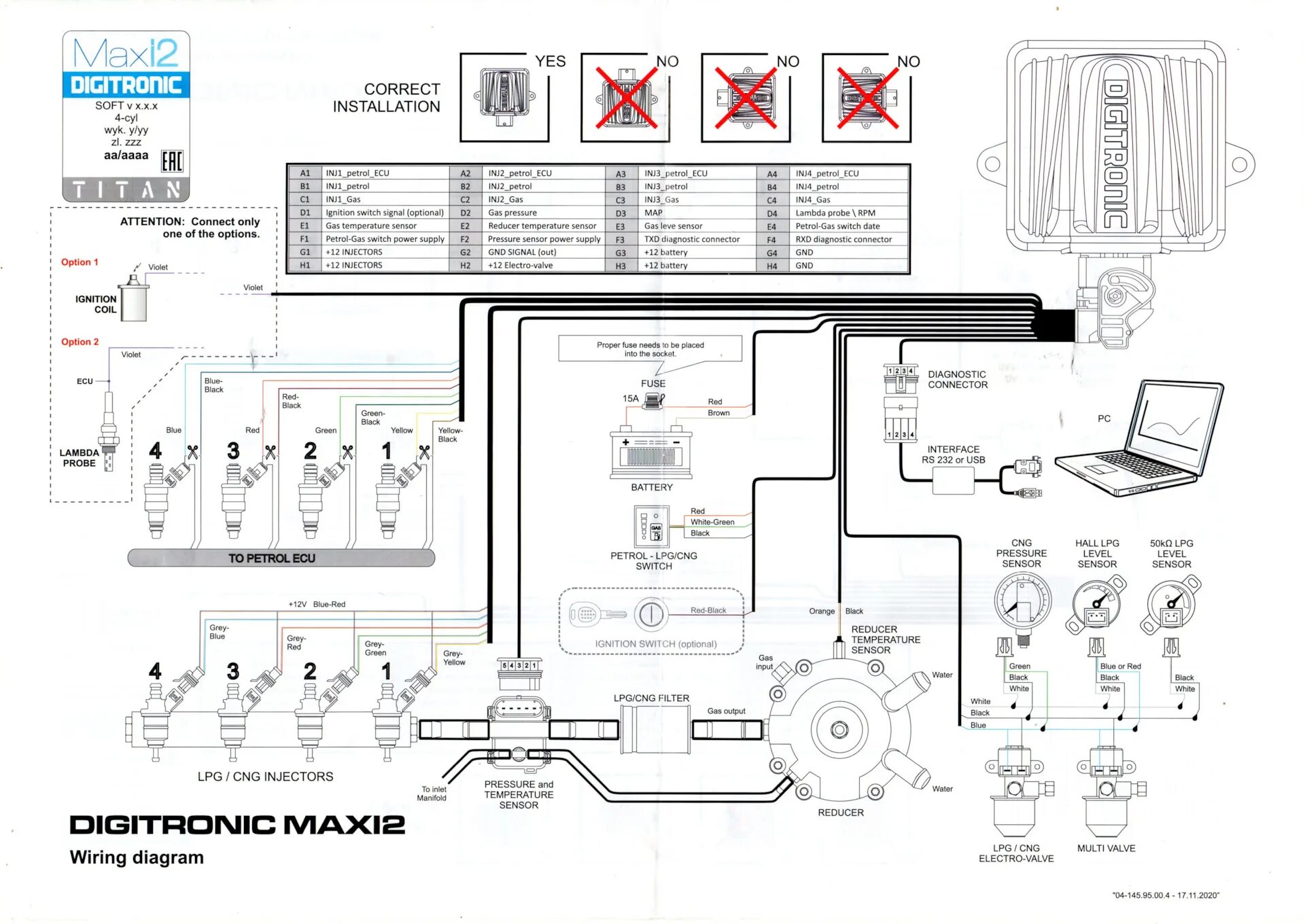 Подключение макси 2 схема подключения к автомобилю ГБО DIGITRONIC MAXI2 - DRIVE2