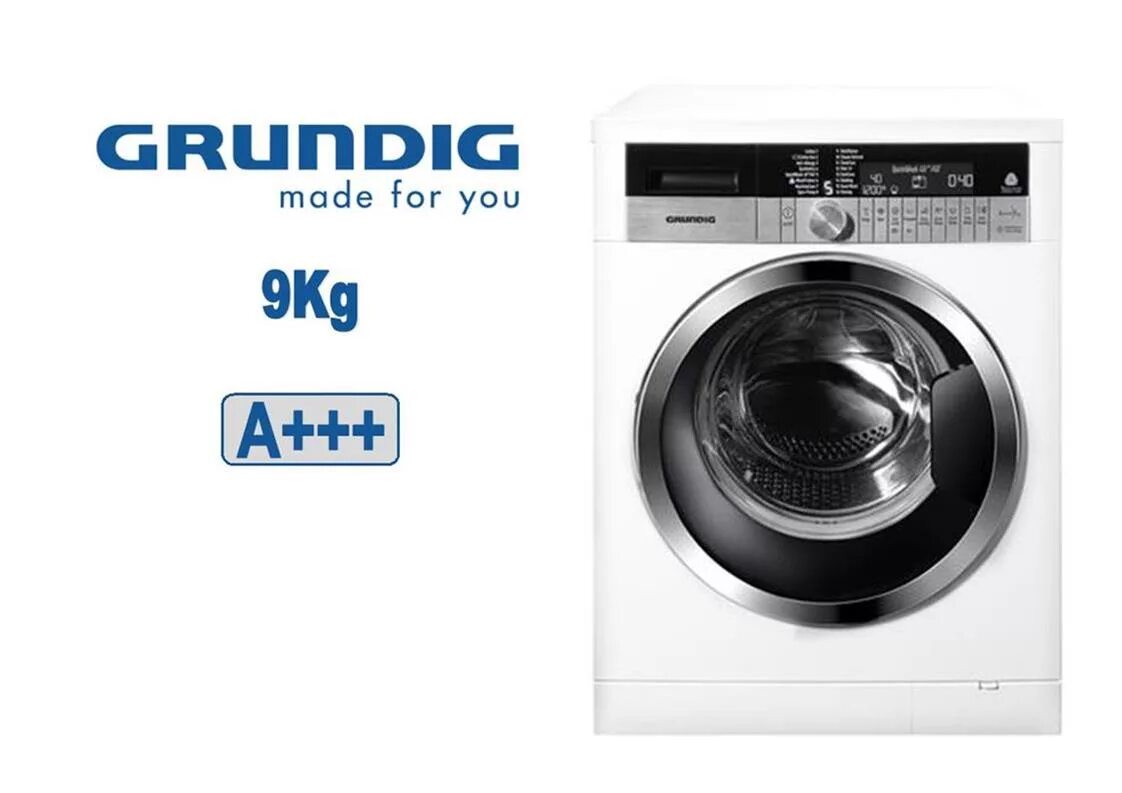 Подключение машин спб стиральных грюндик бу Grundig GWN-59450 Washing Machines 9Kg Homemark