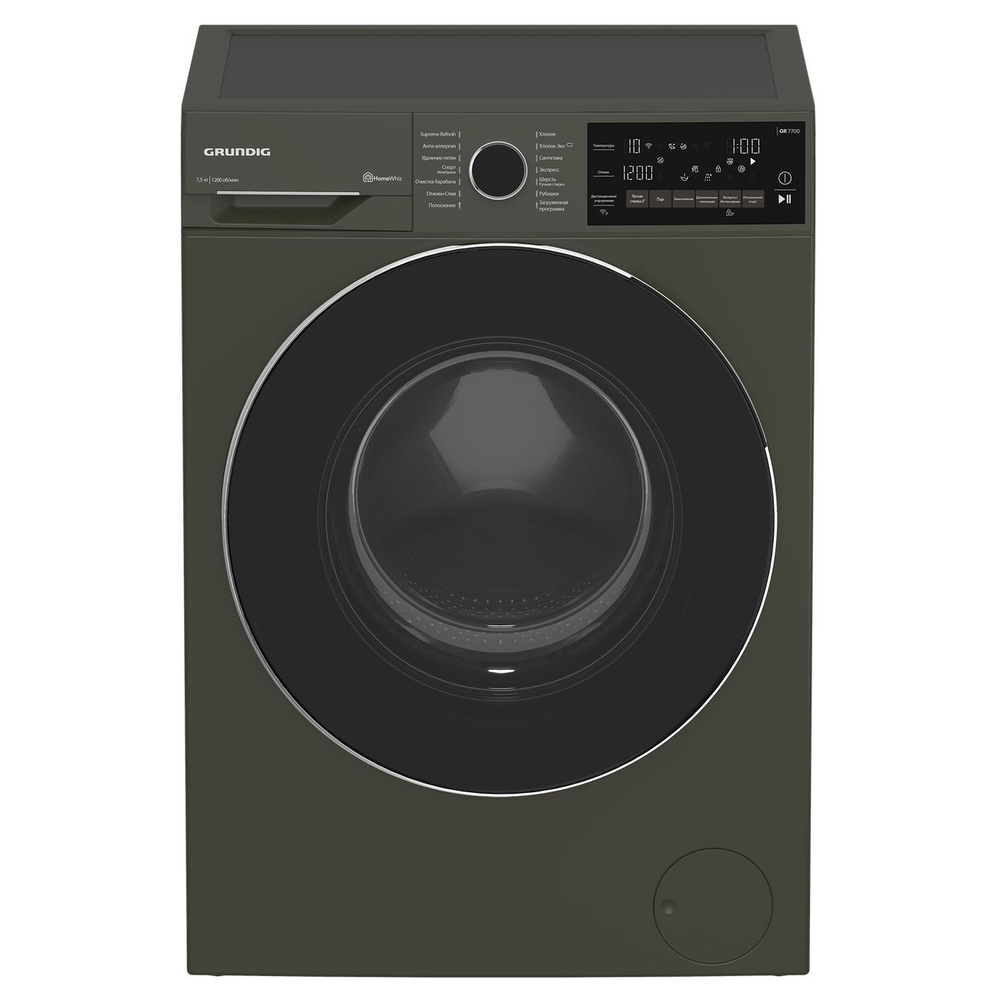 Подключение машин спб стиральных грюндик бу Стиральная машина Grundig GW7 P77H21 A, прозрачный, черный - купить по выгодной 