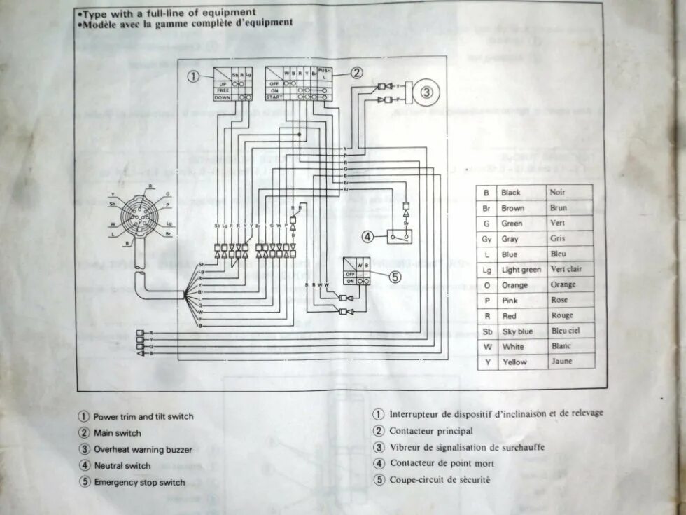 Подключение машинки газ реверс ямаха Схема машинки газ-реверс Ямаха 30 -- Форум водномоторников.