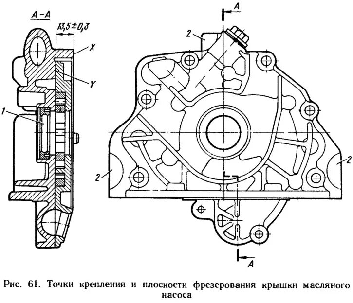 Подключение масляного насоса Checking and repairing the oil pump (VAZ-1111 "Oka" 1988-1996 / Power unit / Lub