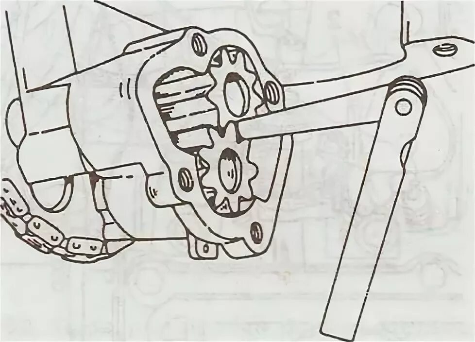 Подключение масляного насоса Руководства по ремонту: Регулировка масляного насоса