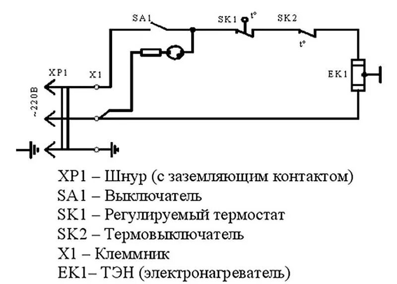 Подключение масляного радиатора Ответы Mail.ru: Как подключить выключатель к обогревателю