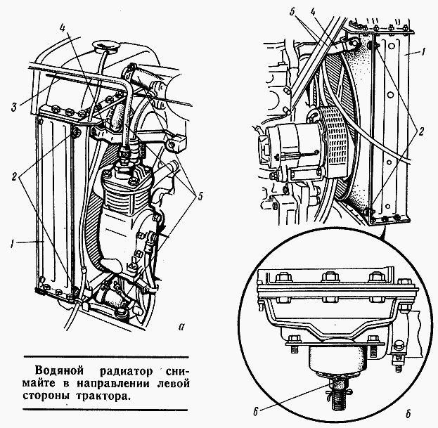 Подключение масляного радиатора мтз Крепление радиатора мтз