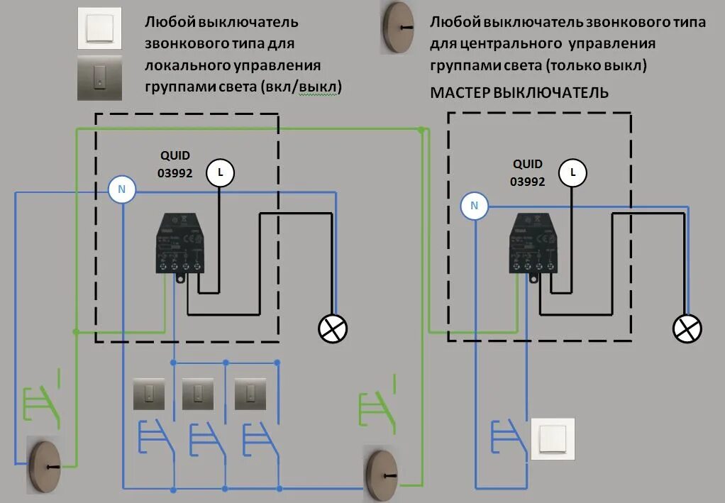 Подключение мастер выключателя на освещение Мастер выключатель купить на sargas.spb.ru