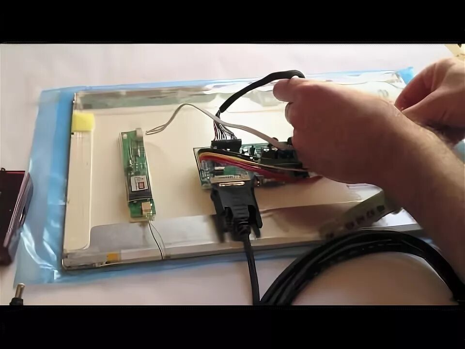 Подключение матриц камера How to Connect Raspberry Pi to a Laptop LCD Panel via LVDS/LCD Controller Board 