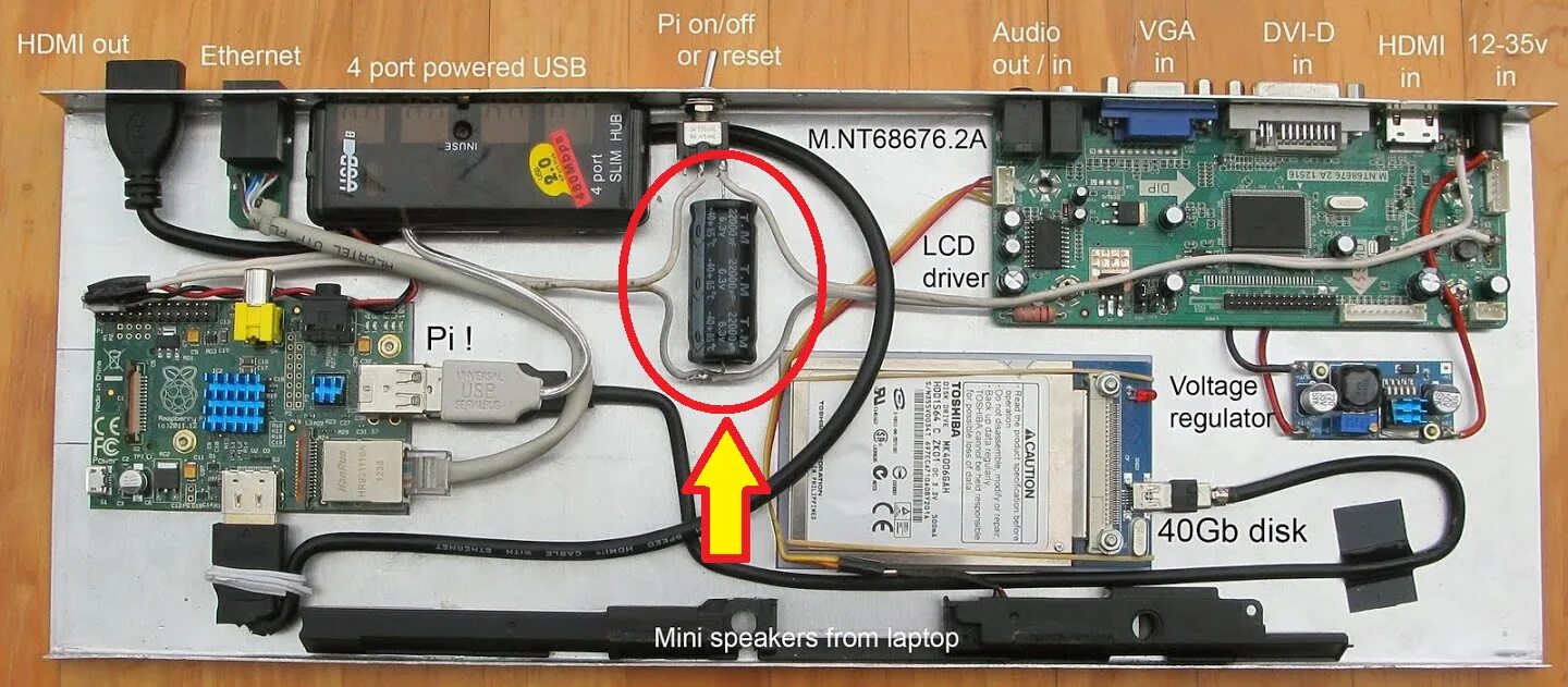 Подключение матрицы к компьютеру Pi-Portable & or Monitor. - Page 2 - Raspberry Pi Forums