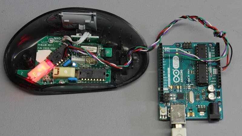 Подключение маус 2 Use a PS/2 Mouse to Detect Motion With an Arduino - Hackster.io