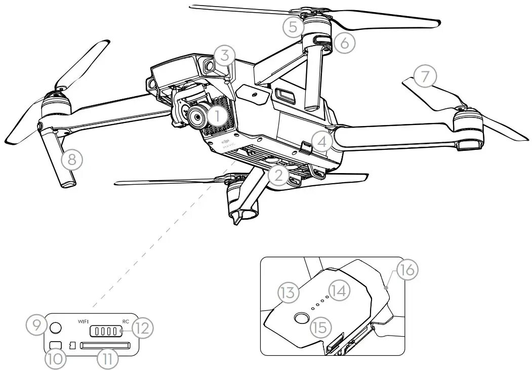 Квадрокоптер DJI Mavic 3T (Thermal / с тепловизором) (Universal Edition) - купит