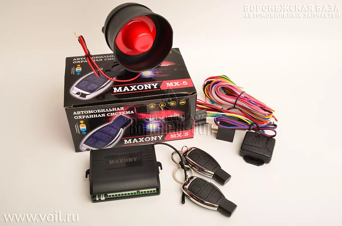 Подключение maxony mx 3 BRAND Сигнализация MAXONY MX-5 VOIL34549