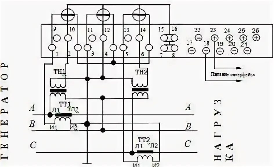 Подключение меркурия 230 через трансформаторы тока Схема подключения электросчетчика меркурий 230 через трансформаторы тока