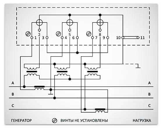 Подключение меркурия 234 через трансформаторы тока Схема подключения счетчика Меркурий 234 КИП ⎋ КАТАЛОГ