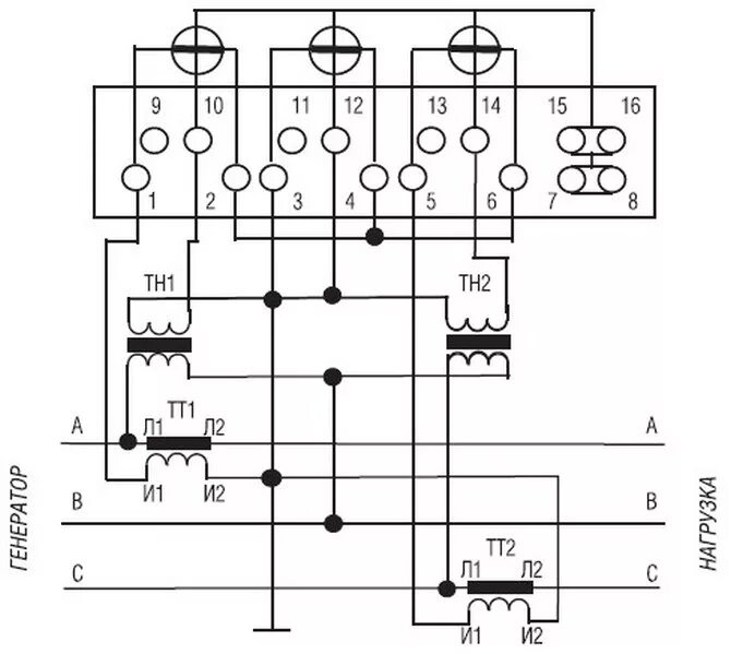 Подключение меркурия через трансформаторы тока Все схемы подключения счетчиков Меркурий