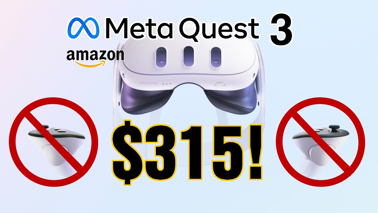 Подключение мета квест 3 к пк META QUEST 3 FROM $315 ON ITS OWN WITHOUT CONTROLLERS ON AMAZON! - YouTube