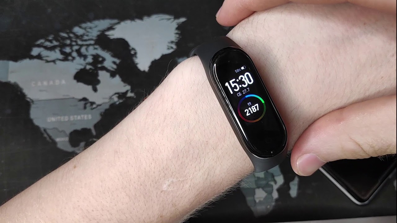 Подключение ми банд 4 MI BAND 4/НАДО БРАТЬ!/РАСПАКОВКА И ОБЗОР - YouTube