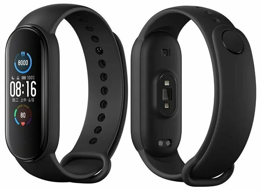 Подключение ми бэнд 4 Обзоры модели Фитнес-браслет Xiaomi Mi Band 5 Global, черный европейская версия 