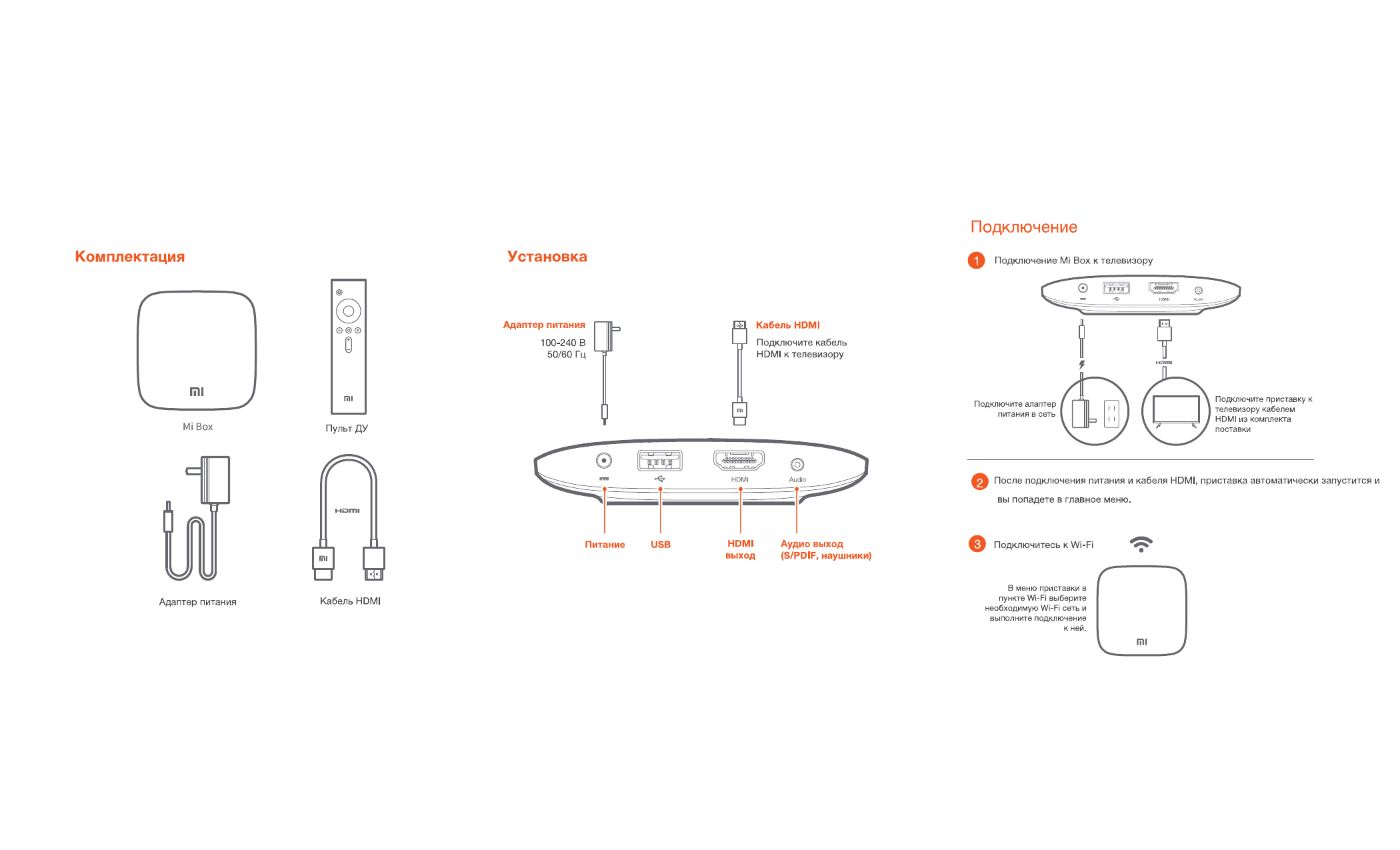 Подключение mi box к телевизору Xiaomi Mi Box (MDZ-16-AB) Руководство пользователя Manualzz